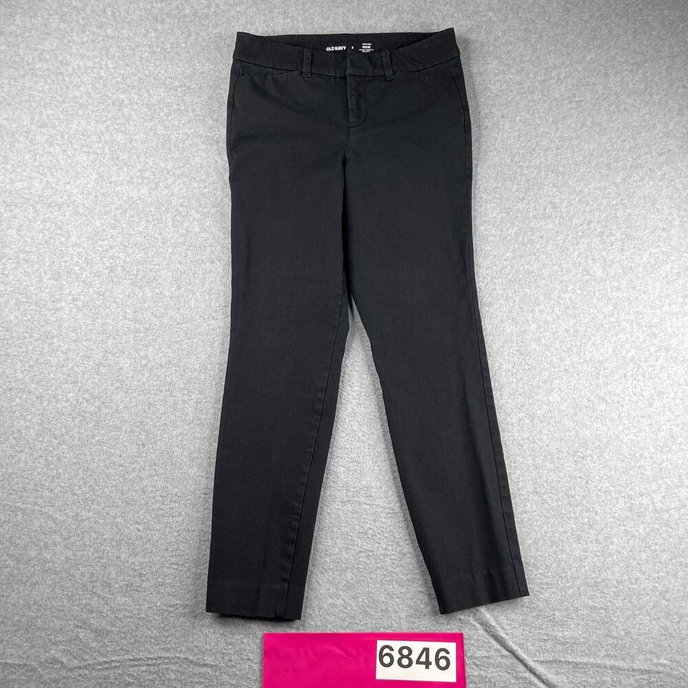 Old Navy Pixie Pants Black Casual High Rise Womens Size 2